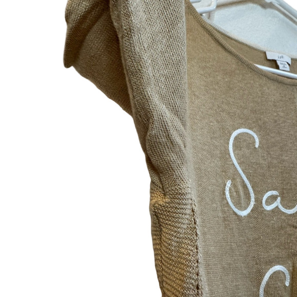 NWOT J JILL ‘Sand & Sea’ Embroidered Linen Pullover Sweater - Picture 7 of 10